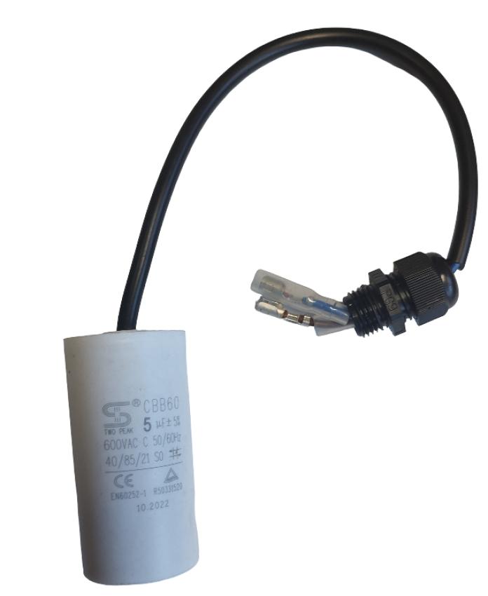 Конденсатор пусковой СВВ60 5мкф 600В (для помпы MCUP-50/WS370A)