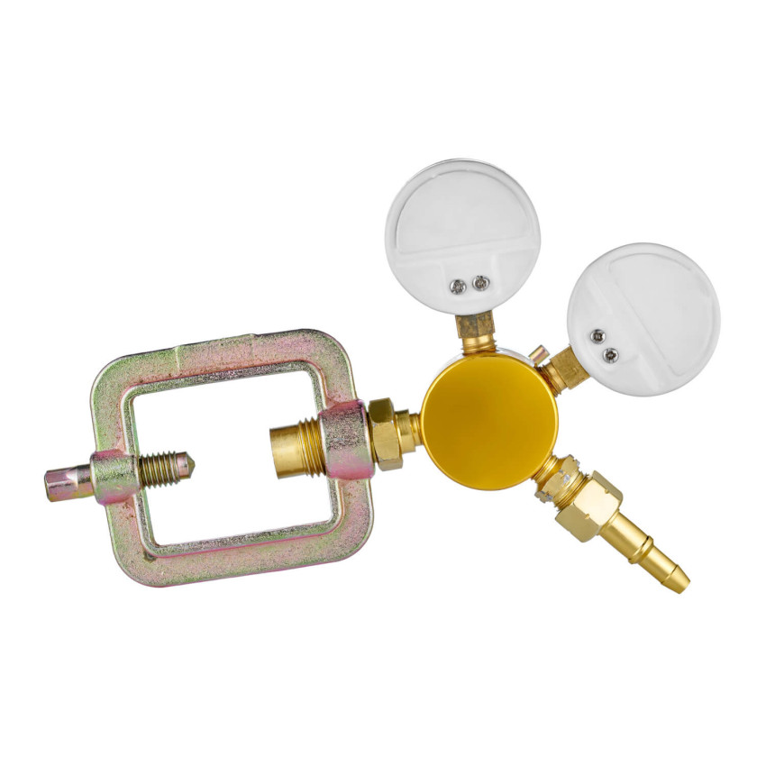 БАО-5 МИНИ, Редуктор ацетиленовый (001.010.302)_вид сзади