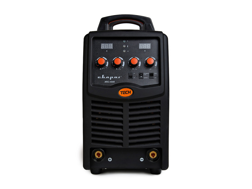 TECH MIG 5000 (N221), Полуавтомат сварочный инверторный_лицевая сторона полуавтомата