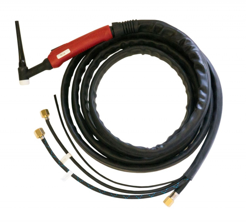TIG 18 (M12x1), 4м, с упр. разъёмами 2-3-5pin, Горелка для аргонодуговой сварки