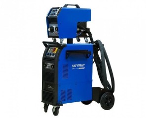 AuroraPRO SKYWAY 500 (MIG/MAG+MMA) (500А, 380В), Инверторный сварочный полуавтомат с водяным охлаждением