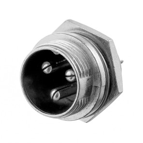 GX16-3, Вилка блочная / Разъем 3-M PIN0311
