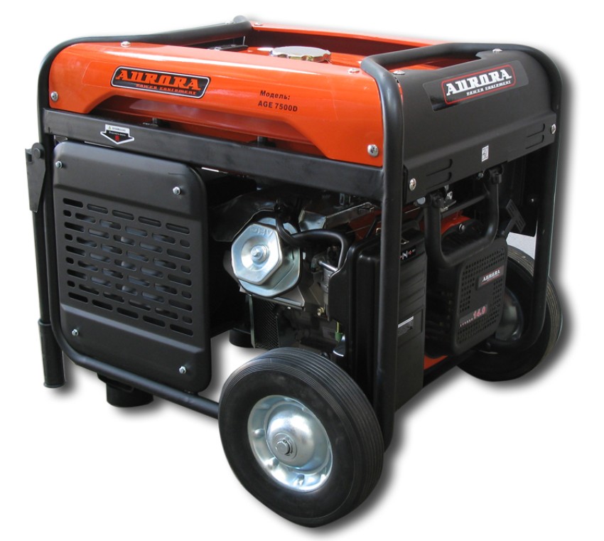 Aurora AGE 7500 D, Бензиновый генератор