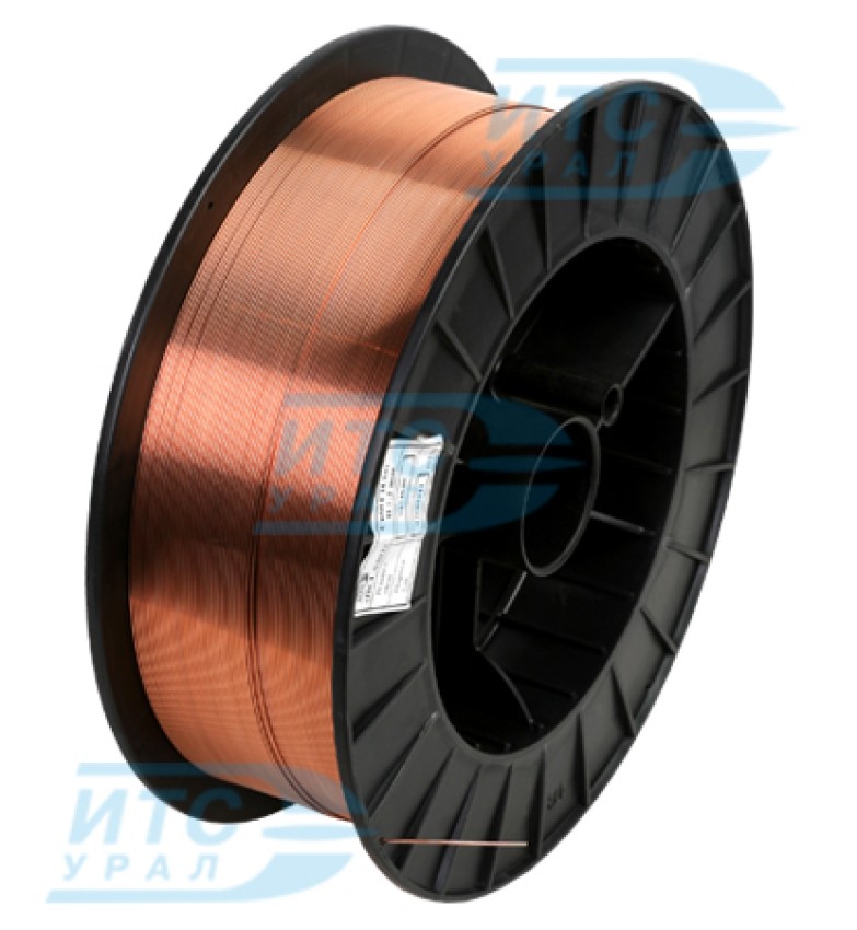 Св-08Г2С-О (ПСГ-0302) д.0,8 мм (кассета 5 кг), Проволока сварочная омедненная сплошного сечения