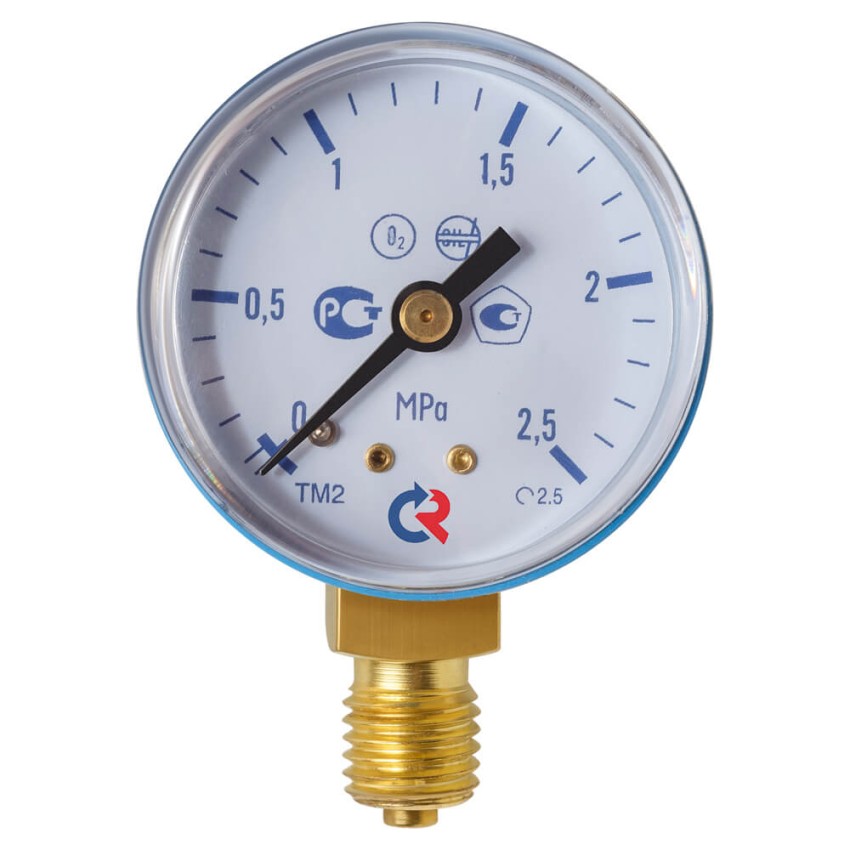 Манометр кислородный 2,5 МПа (001.050.801)