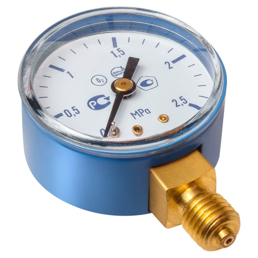 Манометр кислородный 2,5 МПа (001.050.801) ПТК