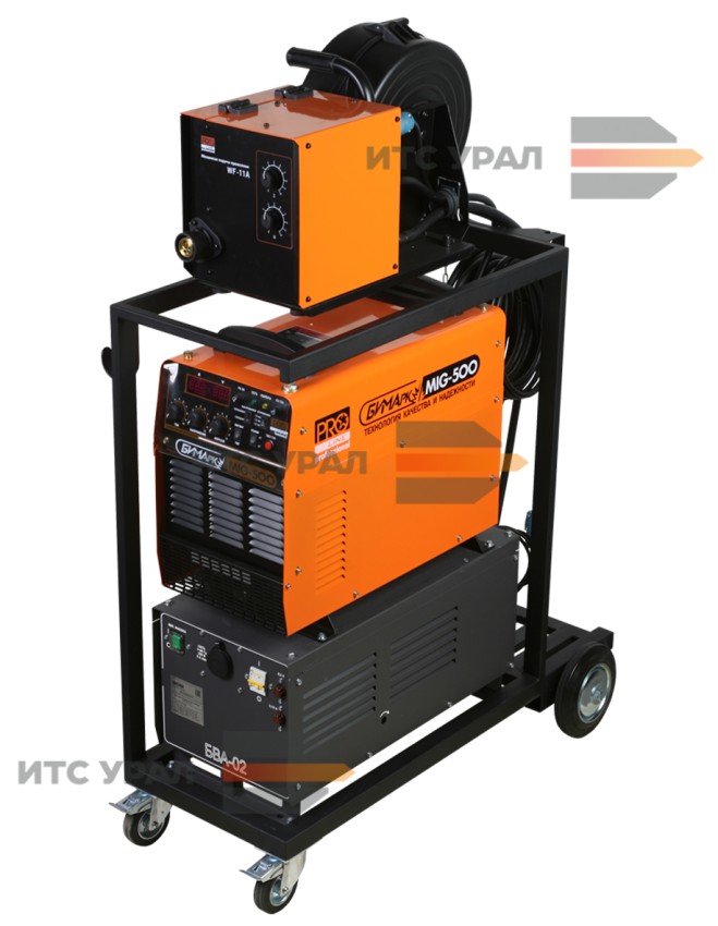Тележка для полуавтомата сварочного БИМАрк MIG-500 (под БВА)