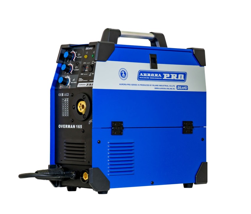 Aurora PRO OVERMAN 165 MOSFET (MIG/MAG+MMA), Полуавтомат сварочный инверторный