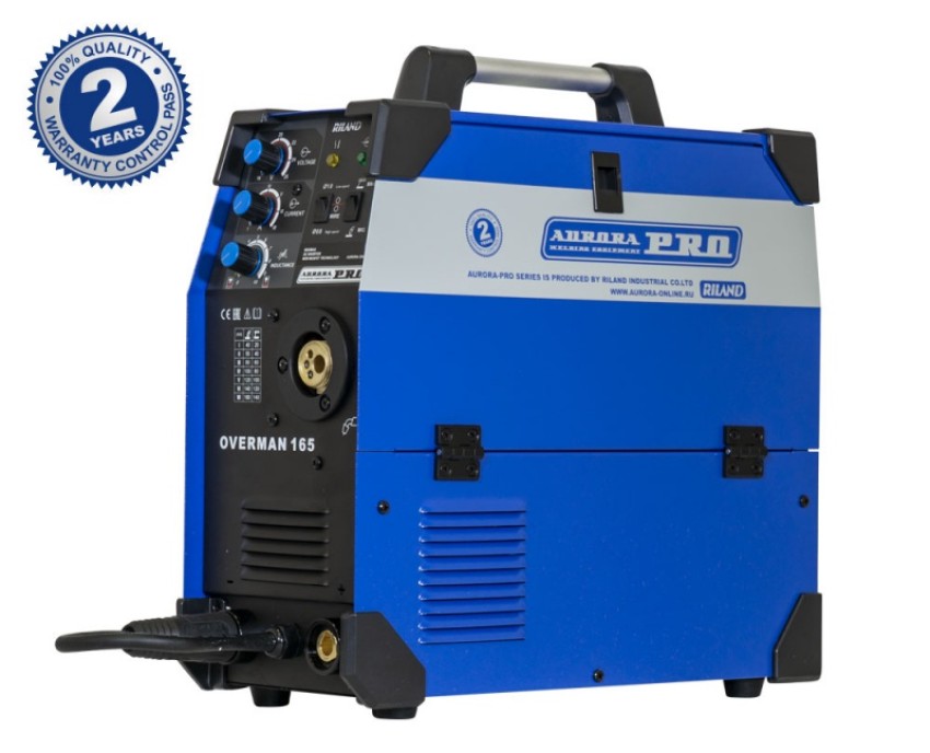 Aurora PRO OVERMAN 165 MOSFET (MIG/MAG+MMA), Полуавтомат сварочный инверторный