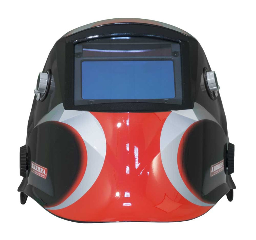 Aurora SUN-7 "Хамелеон" черно-красная - вид спереди