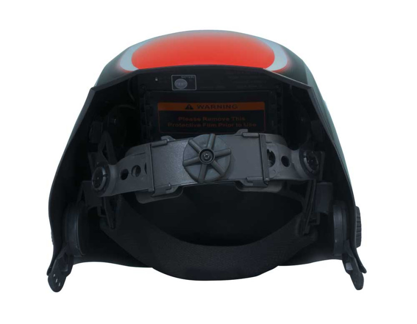 Aurora SUN-7 "Хамелеон" черно-красная - вид сзади