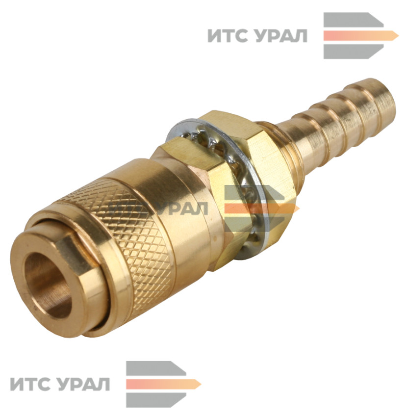 Соединитель быстросъёмный с переходом на штуцер д. 6 мм (IZT8095)