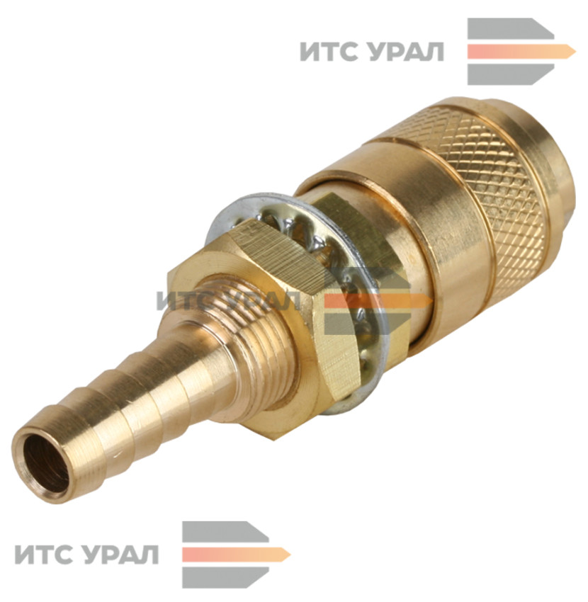 Соединитель быстросъёмный с переходом на штуцер д. 6 мм