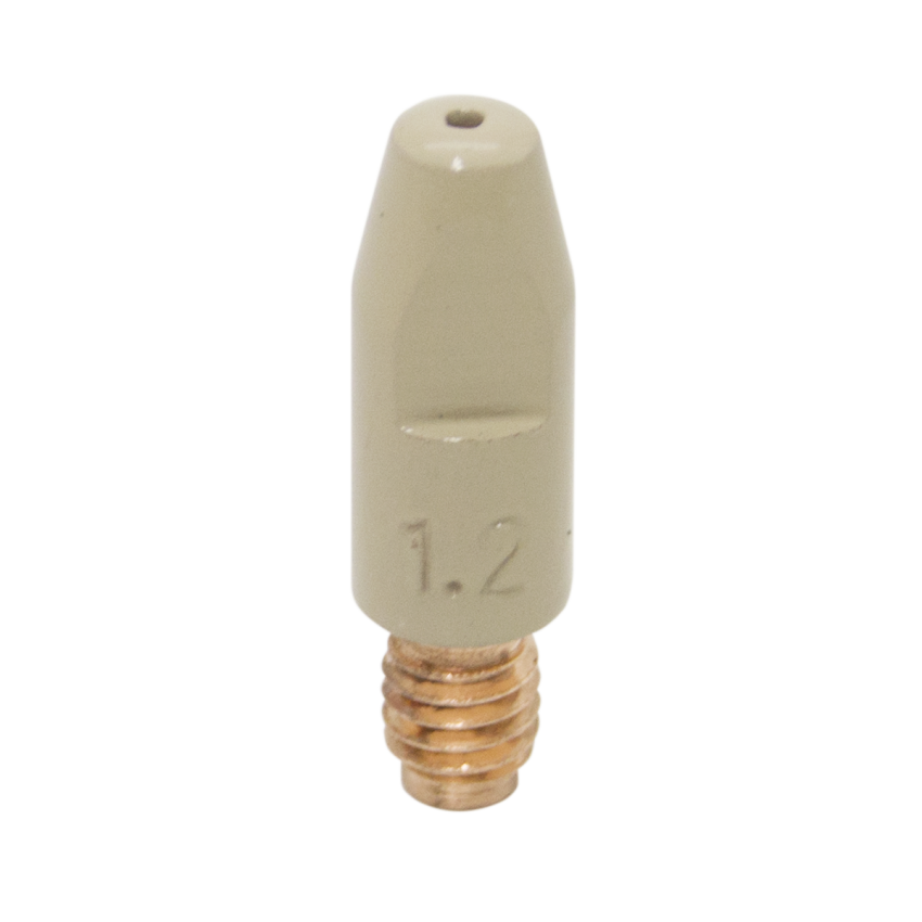 Наконечник сварочный д. 1,2 мм, М6х28 E-Cu (XL140.0379CER), с керамическим покрытием