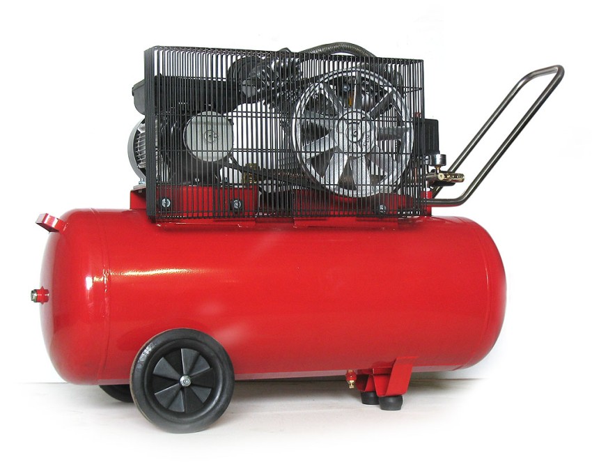 Aurora CYCLON-100 TURBO, Воздушный компрессор с ременным приводом