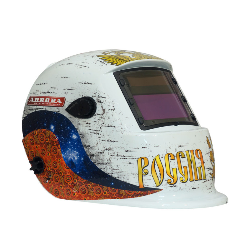 Маска с автоматическим светофильтром Aurora A-777 Russian Style