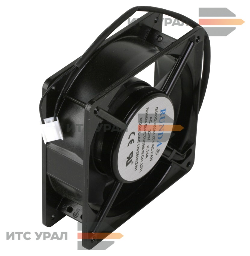 Вентилятор AC12038B220H, 120х120х38 мм, AC 220В, 0,1А, 1 фаза