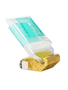 Отражающая линза (зеркало) 20х15,2х1,6 с держателем SUP22С