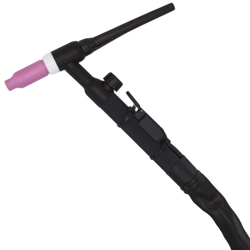 TW 17V (OKC10x25 / Valve) 4м, Горелка для аргонодуговой сварки