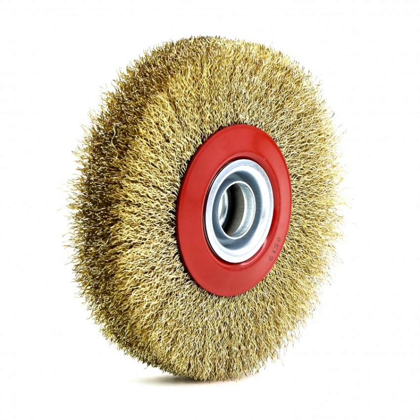 OSBORN №522.061-6608 Щетка дисковая Д100хМ16х20х0,3 латунированная стальная проволока