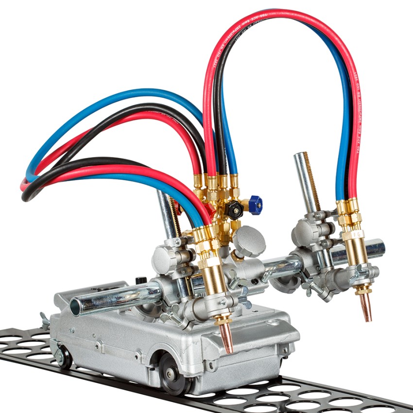 CG-100, Машина газорезательная переносная с 2 резаками