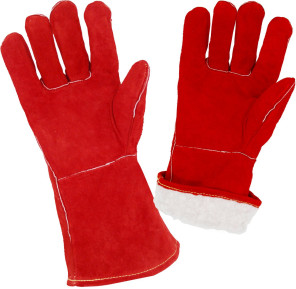 Краги спилковые ТРЭК утепленные