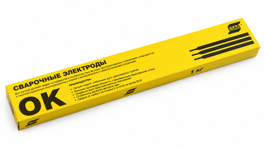 ESAB ОК-46.00Р д.3,0 мм (1 кг), Электроды сварочные