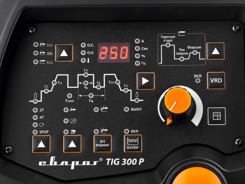 Панель управления Сварог PRO TIG 300 P (W232)