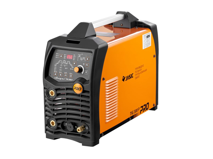 Вид сбоку Сварог PRO TIG 300 P (W232), Сварочный аппарат для аргонодуговой сварки (TIG MMA)